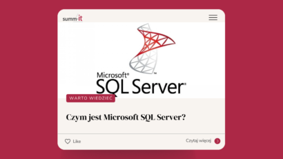 Czy jest Microsoft SQL Server?
